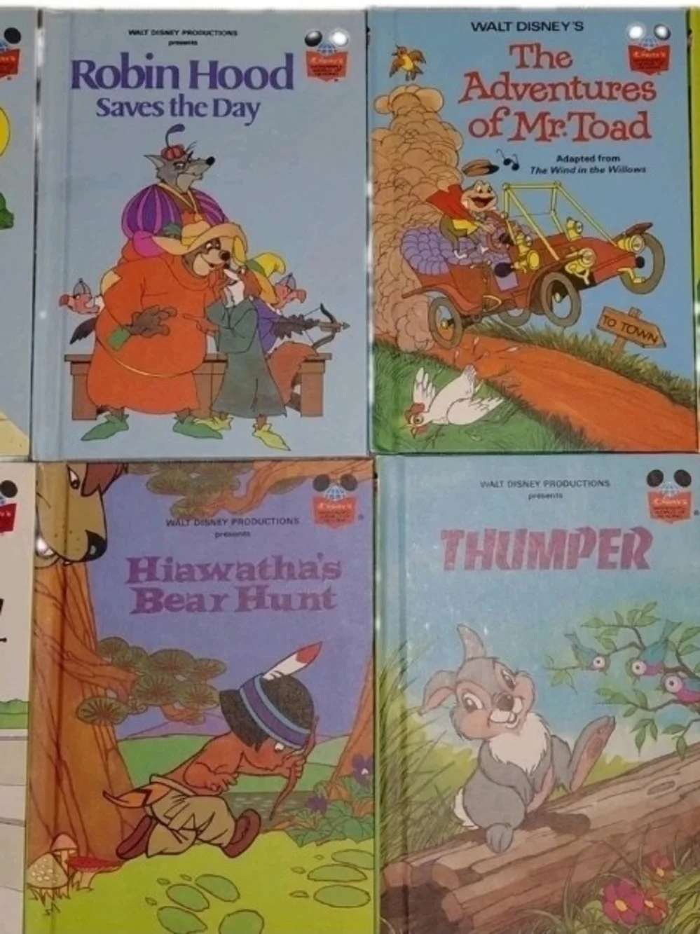 Lot of 26 Vintage Disney's Wonderful World of Reading Hardcover Books Mix